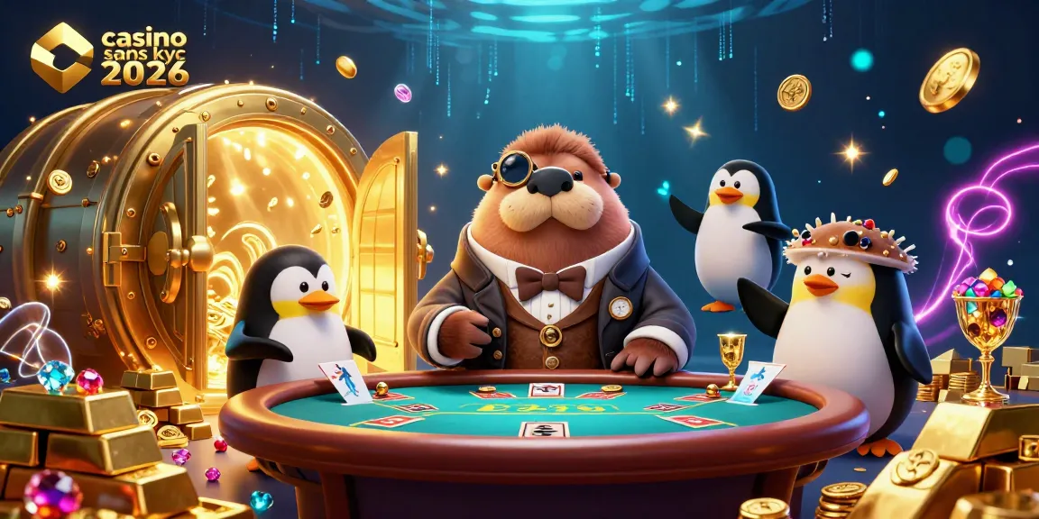 Jouez avec des casinos sans KYC 2026 à des tables de poker animées par une ambiance luxueuse.