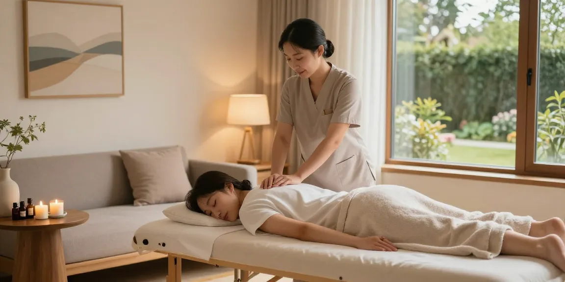 Experience soothing 성남출장안마 service in a tranquil home setting with a professional therapist.