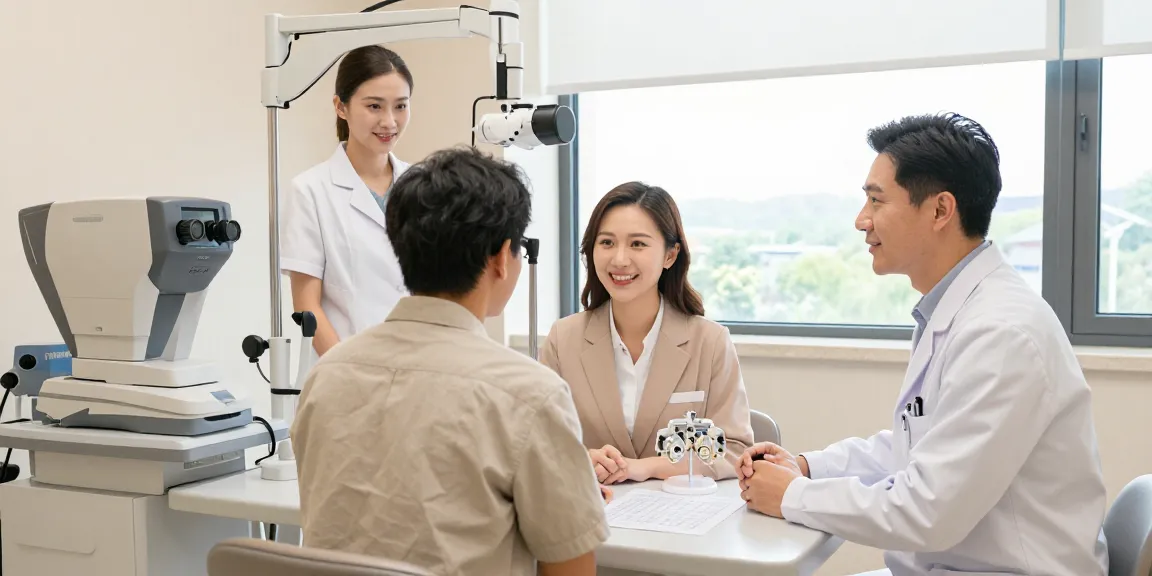 Consultation at SNU Eye Clinic to continue extra learn about eye care and surgery.