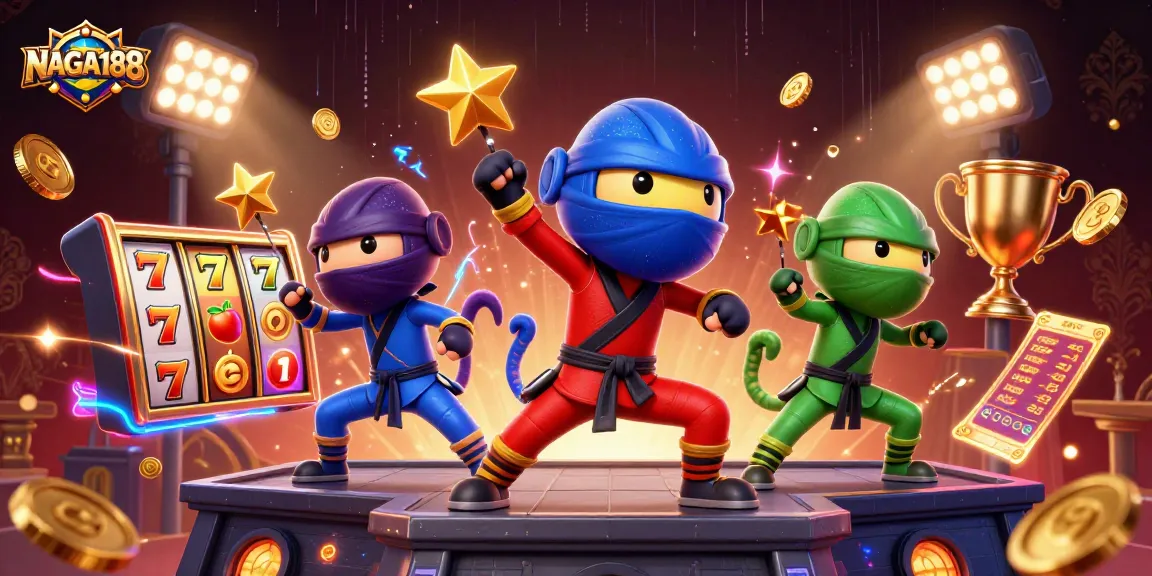 Mainkan NAGA188 dengan tim ninja chameleon yang terampil dalam aksi kasino yang energik.