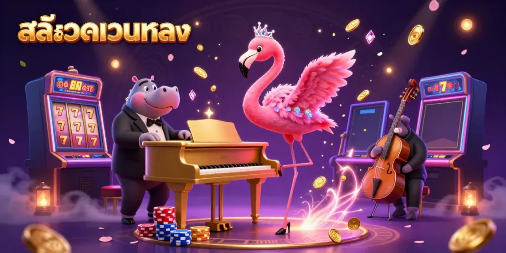 เล่นเกมสล็อตที่เว็บสล็อตเว็บตรง พร้อมกับเสียงร้องของฟลามิงโกและบรรยากาศที่น่าตื่นเต้น