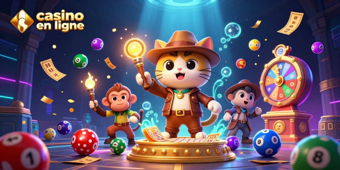 Découvrez l'excitation du casino en ligne avec des éléments de jeu 3D dynamiques et des visuels vibrants.