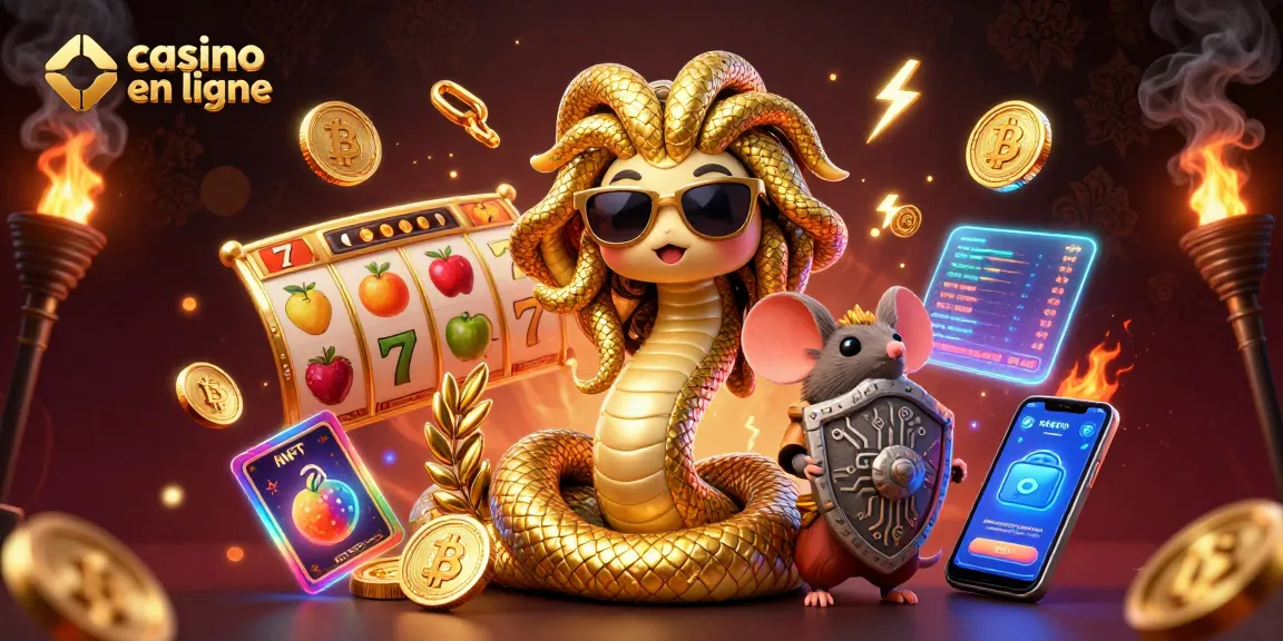 Jouer au casino en ligne avec des personnages mythologiques dans un décor riche et animé.