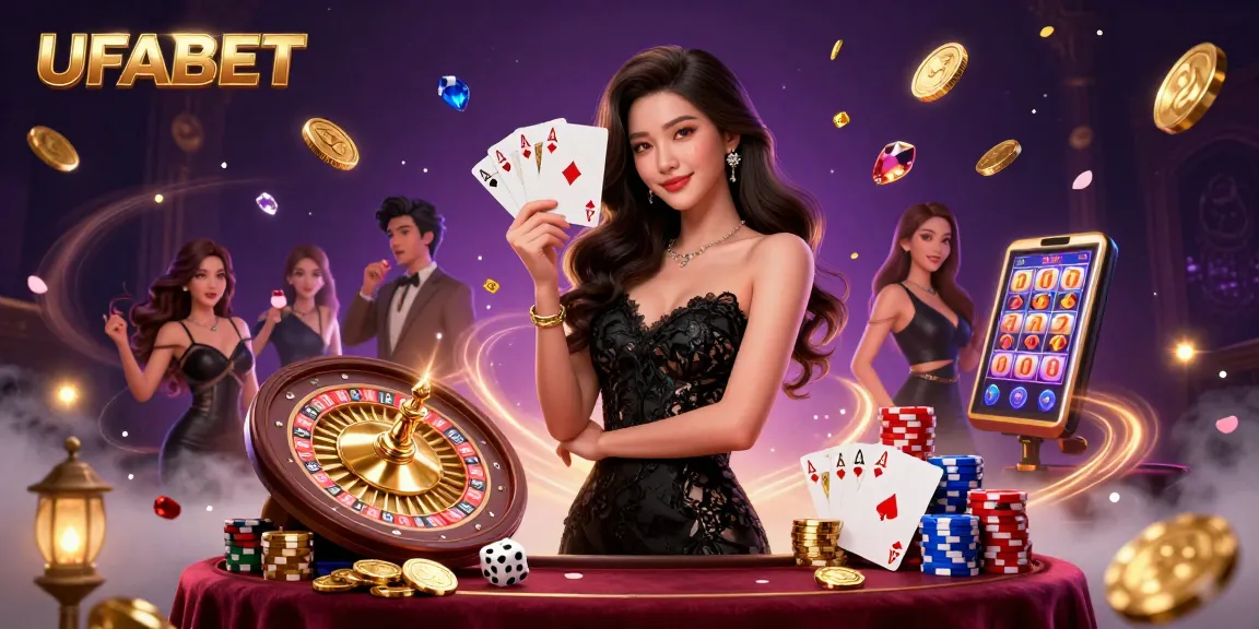 Experience the excitement at UFABET, where players are captivated by dazzling casino visuals and gaming action.