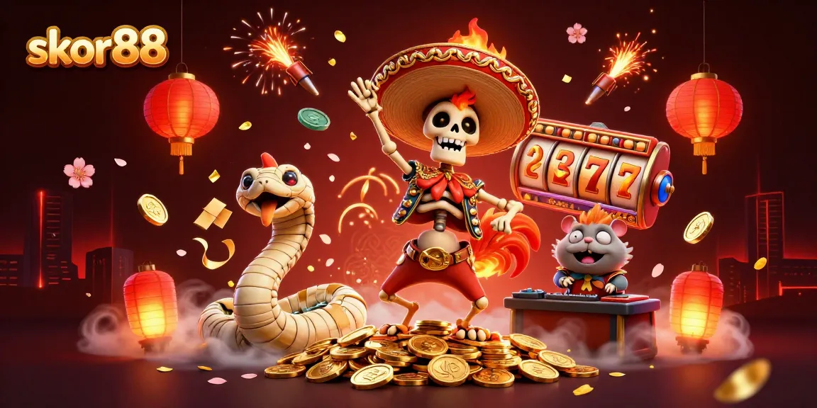 Engage in thrilling gameplay at skor88 with dynamic slot machines and vibrant casino atmosphere.