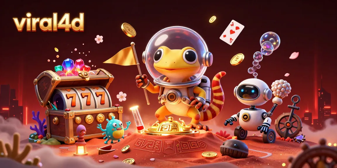 Gamer viral4d merayakan kemenangan di kasino dengan slot berkilauan dan emas mengelilinginya