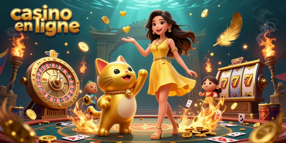 Découvrez l'excitation du casino en ligne avec des jeux vibrants et des interactions animées.