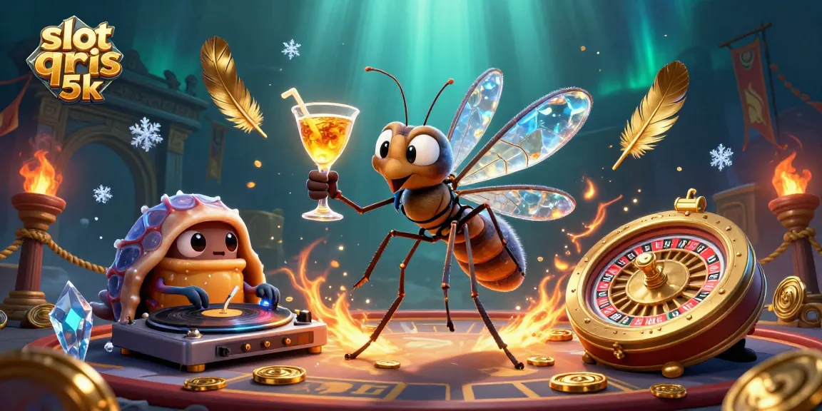Experience thrilling gameplay with slot qris 5k, featuring vibrant casino elements and interactive characters.