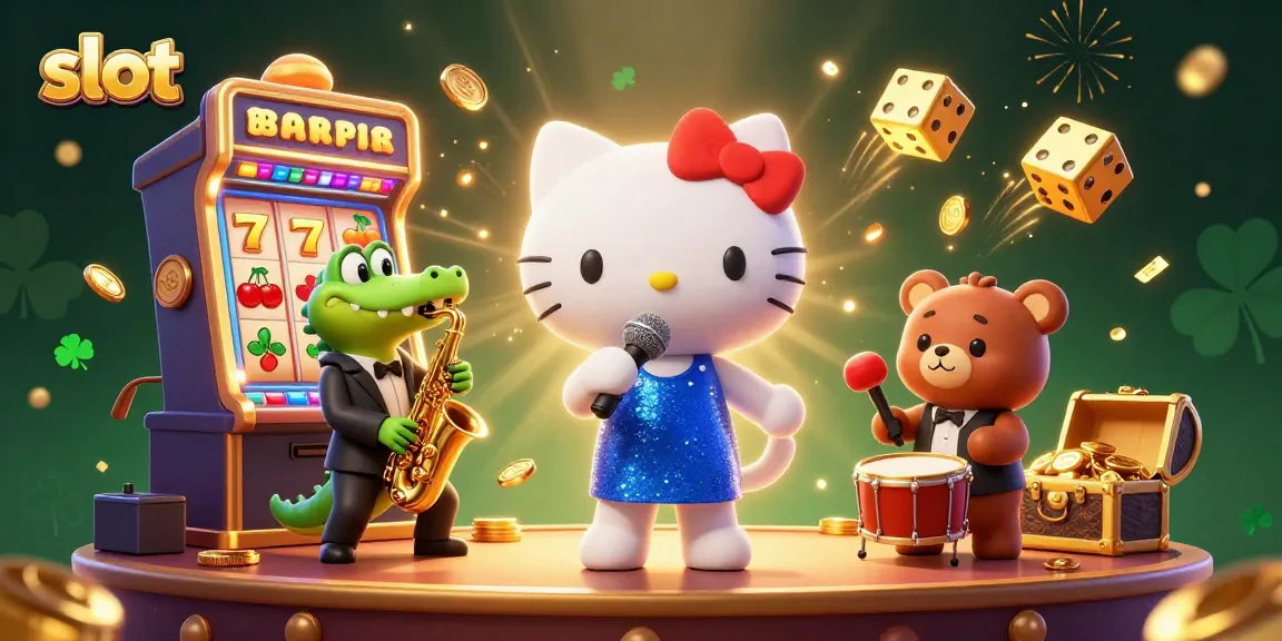 Spin the slot for a chance at jackpots surrounded by colorful casino characters.