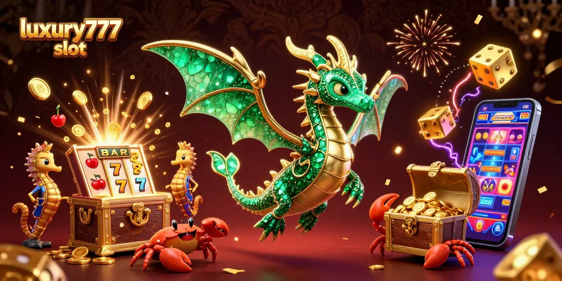 Engage with luxury777 slot's vibrant 3D action, featuring dynamic dragons and jackpots!