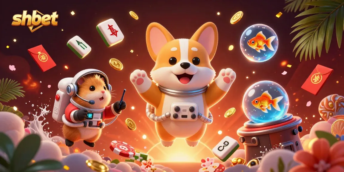 Experience the excitement at shbet casino, where astronauts and whimsical elements create a vibrant betting atmosphere.