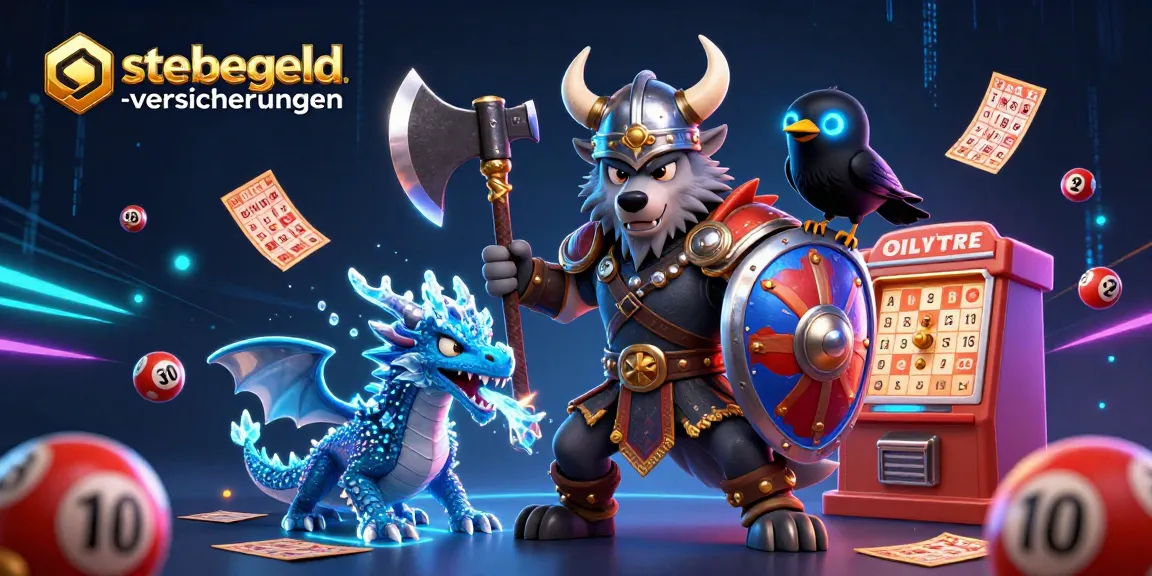 Engage in thrilling lottery action with sterbegeld-versicherungen showcasing vibrant gaming elements.