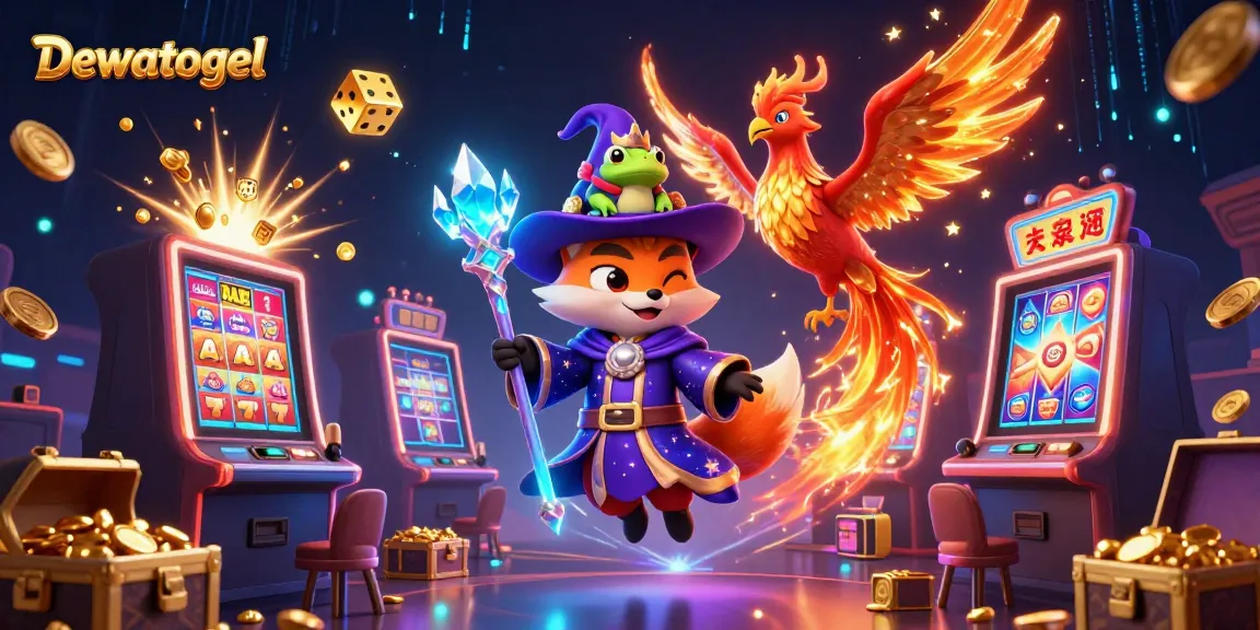 Experience the thrilling world of Dewatogel with dynamic characters and gaming elements.