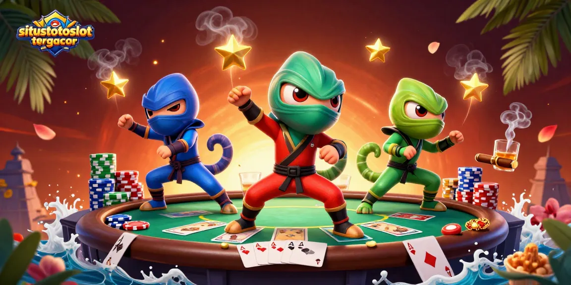 Experience thrilling play with situstotoslottergacor in a vibrant, whiskey-filled poker scene.