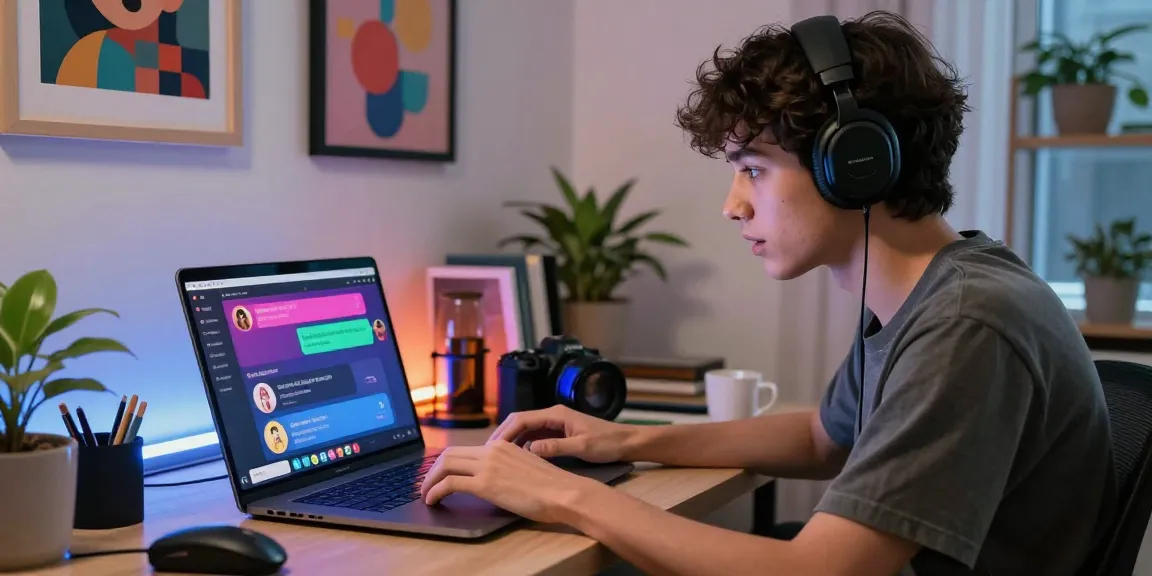Engaging NSFW AI conversation setup featuring colorful chat interface and custom character design tools.