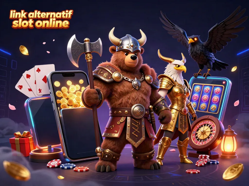 Menangkan permainan slot online dengan akses mudah di link alternatif slot online yang populer.