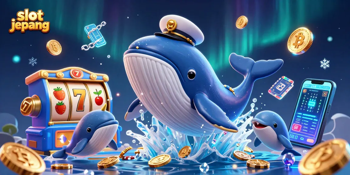 Spin the reels with slot jepang in a vibrant scene featuring playful 3D characters and coins.