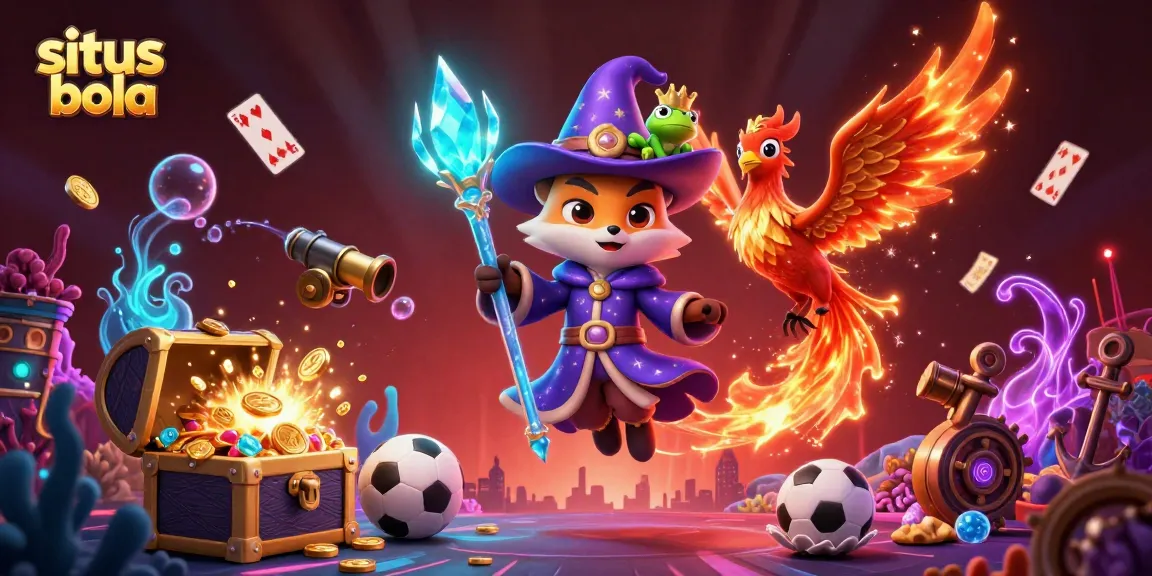 Bet with confidence at situs bola, as a wizard fox and phoenix ignite the betting scene!