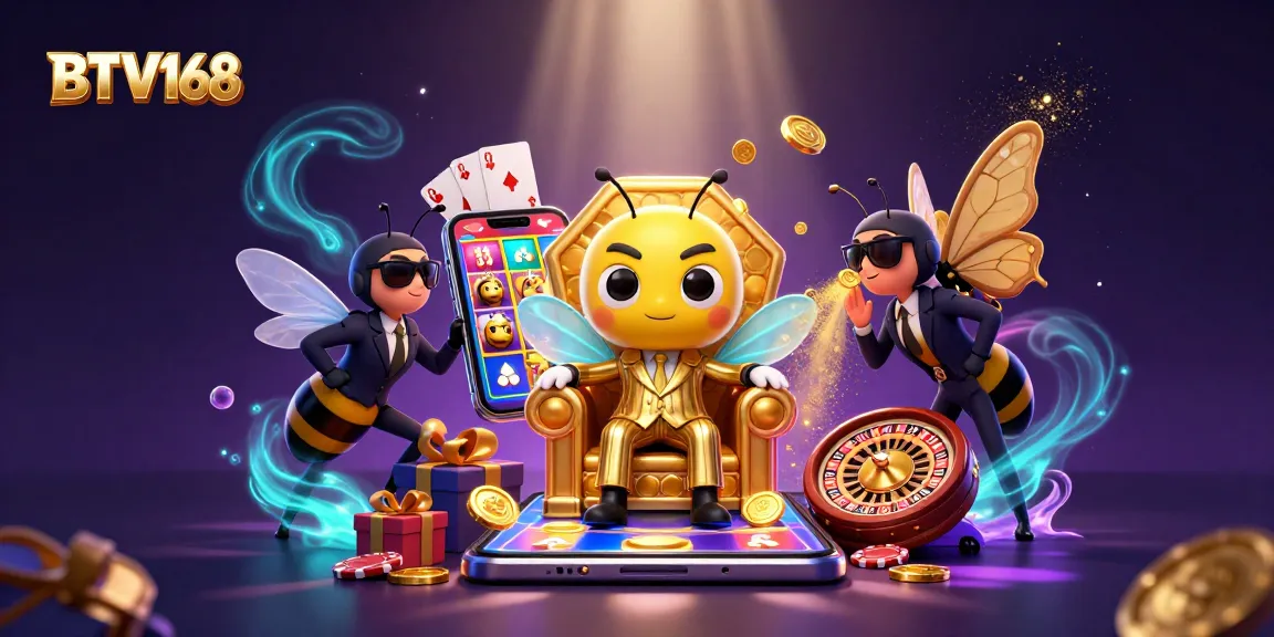 Experience BTV168 excitement with bumblebee boss in vibrant casino action!